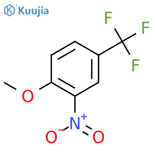 4-Methoxy-3-nitrobenzotrifluoride structure