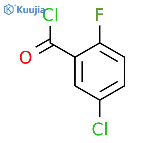 5-Chloro-2-fluorobenzoyl chloride structure