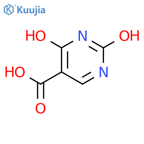5-PYRIMIDINECARBOXYLIC ACID, 2,4-DIHYDROXY- structure