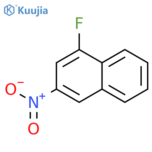 1-Fluoro-3-nitronaphthalene structure