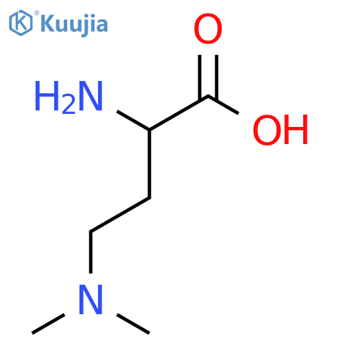 2-Amino-4-(dimethylamino)butanoic acid structure