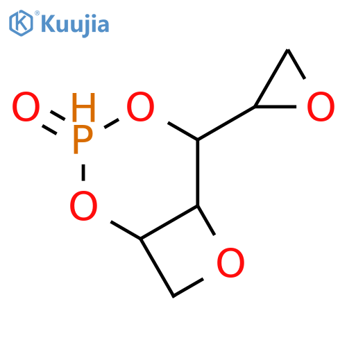2,4,7-TRIOXA-3-PHOSPHABICYCLO[4.2.0]OCTANE, 5-OXIRANYL-, 3-OXIDE structure