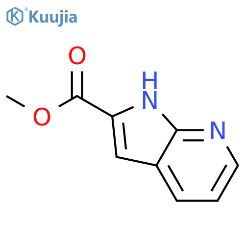 Methyl 1H-pyrrolo[2,3-b]pyridine-2-carboxylate structure