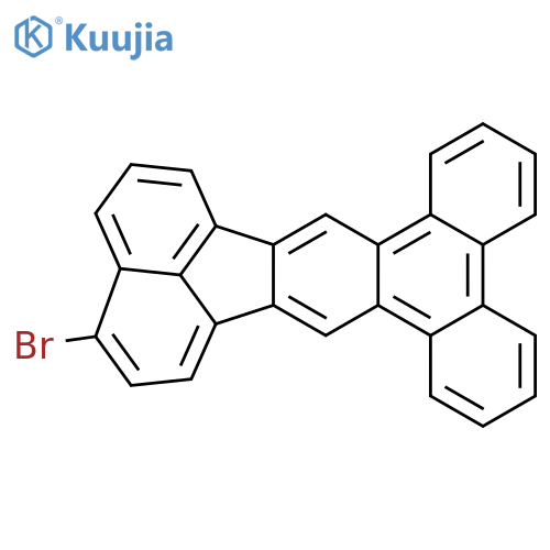 Acenaphtho[1,2-b]triphenylene, 12-bromo- structure