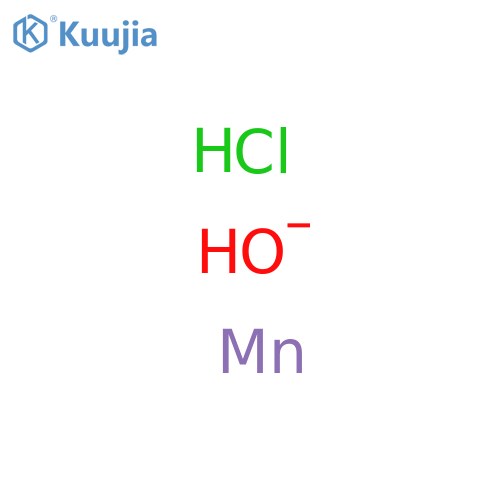 Manganese chloride hydroxide (Mn2Cl(OH)3) structure