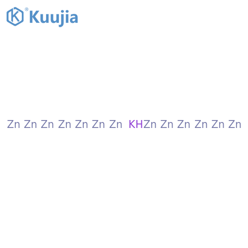 Potassium, compd. with zinc (1:13) structure