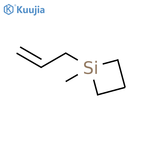 Silacyclobutane, 1-methyl-1-(2-propenyl)- structure