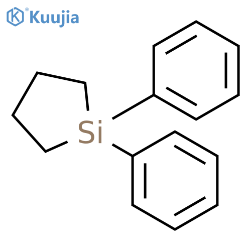 SILACYCLOPENTANE, 1,1-DIPHENYL- structure