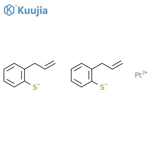 platinum(2+) bis[2-(prop-2-en-1-yl)benzenethiolate] structure