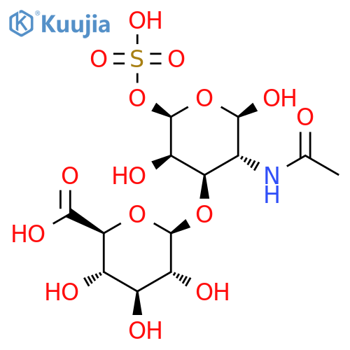 Sodium Chondroitin Sulfate A structure