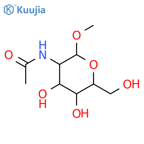 Methyl 2-Acetamido-2-deoxy-b-D-glucopyranoside structure