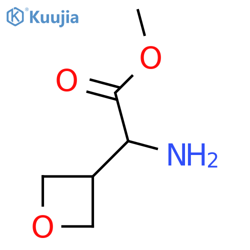 methyl 2-[(oxetan-3-yl)amino]acetate structure