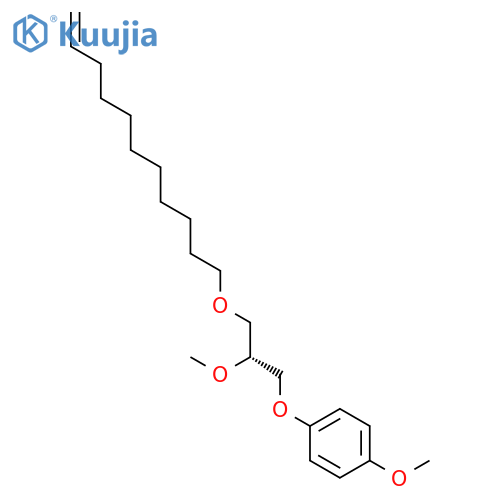 BENZENE, 1-METHOXY-4-[(2R)-2-METHOXY-3-(10-UNDECENYLOXY)PROPOXY]- structure