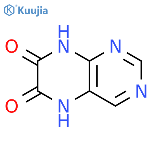 5,8-dihydro-6,7-Pteridinedione structure