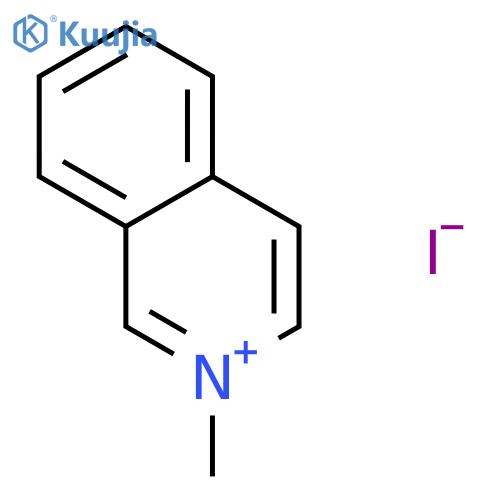 Isoquinolinium,2-methyl-, iodide (1:1) structure