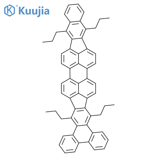 BENZ[5,6]INDENO[1,2,3-CD]PHENANTHRO[9',10':5,6]INDENO[1,2,3-LM]PERYLENE, 9,14,19,24-TETRAPROPYL- structure