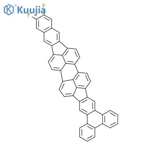 BENZ[5,6]INDENO[1,2,3-CD]PHENANTHRO[9',10':5,6]INDENO[1,2,3-LM]PERYLENE, 16,17-DIFLUORO- structure