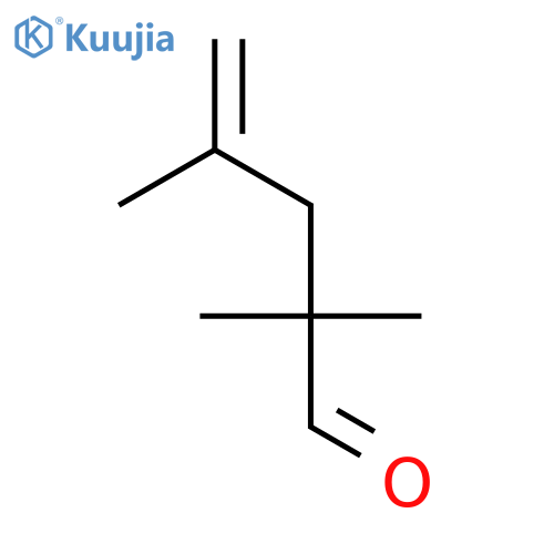 2,2,4-trimethylpent-4-enal structure