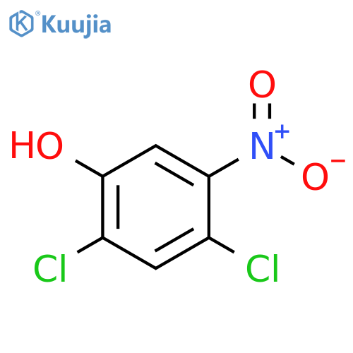 2,4-Dichloro-5-nitrophenol structure