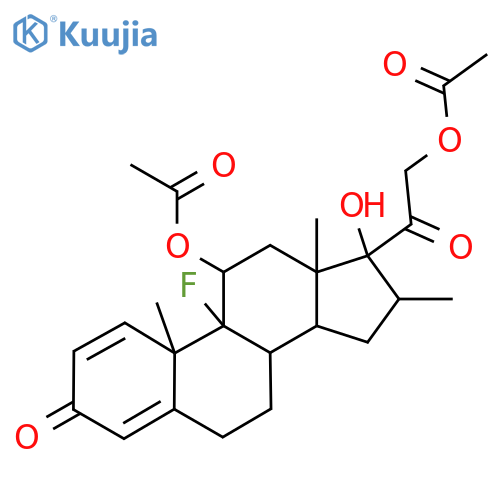 Dexamethasone 11,21-diacetate structure