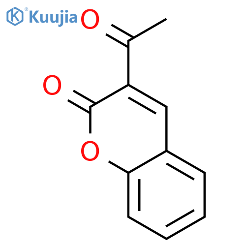 3-acetyl-2H-chromen-2-one structure