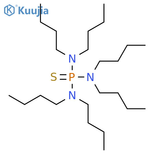 Hexabutylthiophosphoramide structure