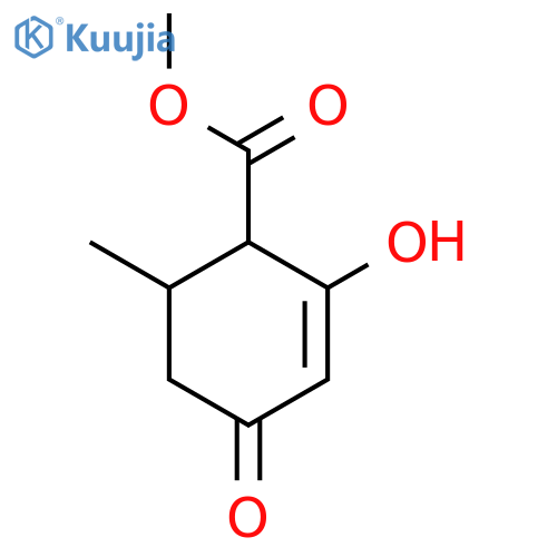 methyl 2-methyl-4,6-dioxocyclohexanecarboxylate structure