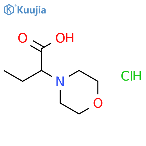 4-Morpholinebutanoic Acid Hydrochloride structure