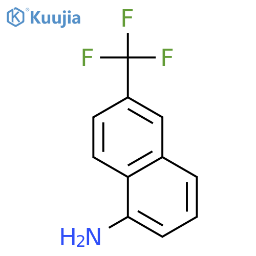 6-(trifluoromethyl)naphthalen-1-amine structure