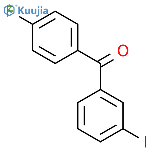 4-Fluoro-3'-iodobenzophenone structure