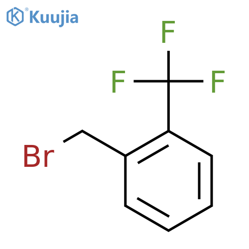1-(Bromomethyl)-2-(trifluoromethyl)benzene structure