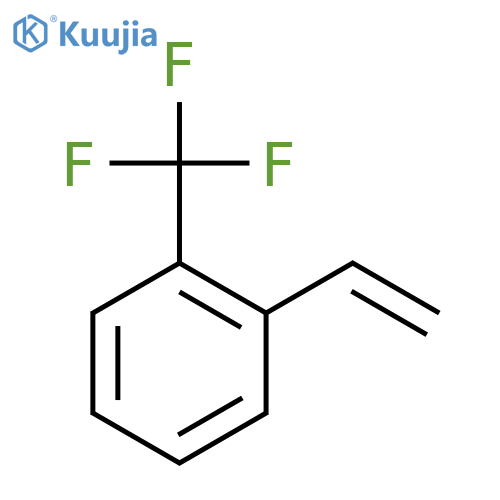 2-(Trifluoromethyl)styrene structure