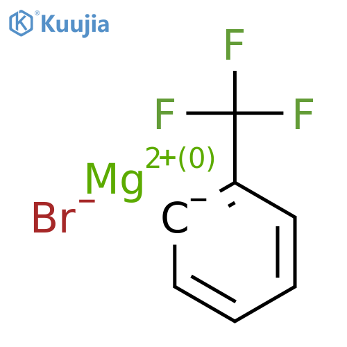 Magnesium;trifluoromethylbenzene;bromide structure