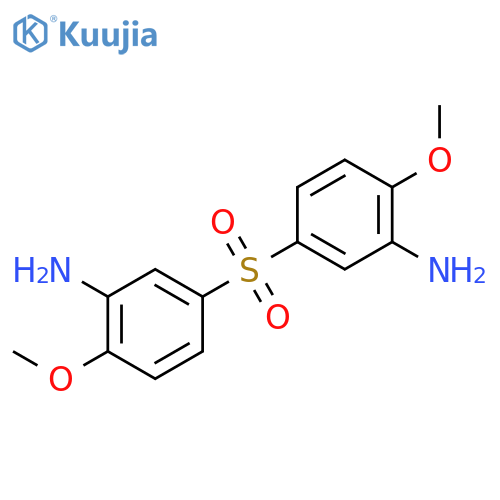 5-(3-amino-4-methoxyphenyl)sulfonyl-2-methoxyaniline structure