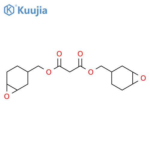 PROPANEDIOIC ACID, BIS(7-OXABICYCLO[4.1.0]HEPT-3-YLMETHYL) ESTER structure