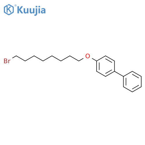 1,1'-BIPHENYL, 4-[(8-BROMOOCTYL)OXY]- structure