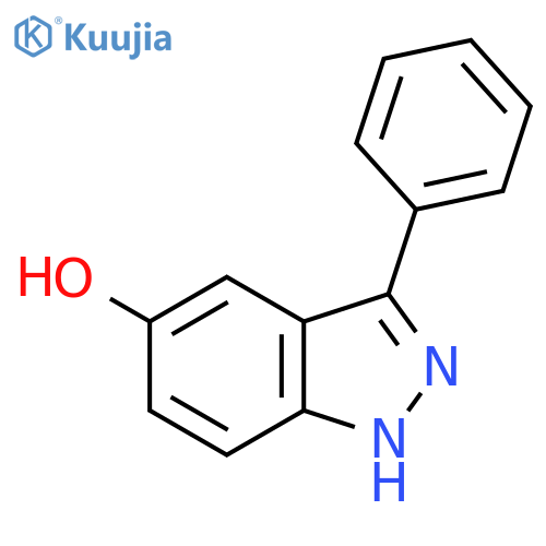 1H-Indazol-5-ol, 3-phenyl- structure