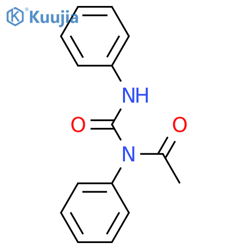 Acetamide, N-phenyl-N-[(phenylamino)carbonyl]- structure