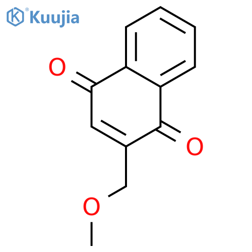 2-Methoxymethyl-1,4-naphthoquinone structure