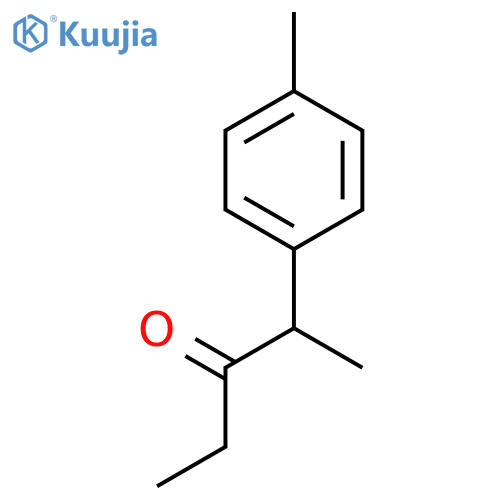 3-Pentanone, 2-(4-methylphenyl)- structure