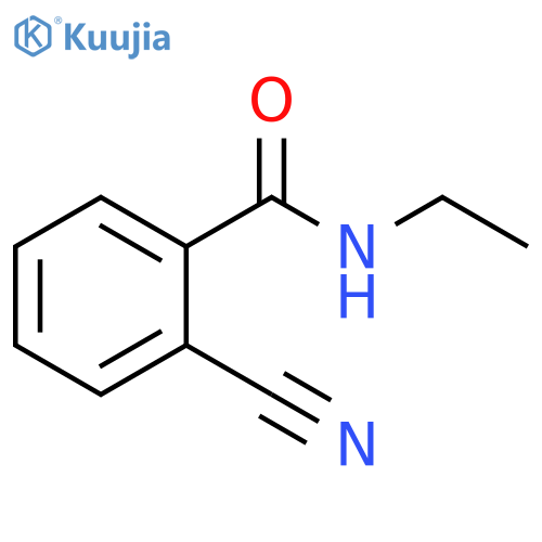 Benzamide, 2-cyano-N-ethyl- structure