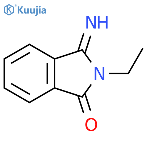 1H-Isoindol-1-one, 2-ethyl-2,3-dihydro-3-imino- structure