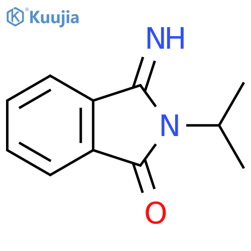 1H-Isoindol-1-one, 2,3-dihydro-3-imino-2-(1-methylethyl)- structure