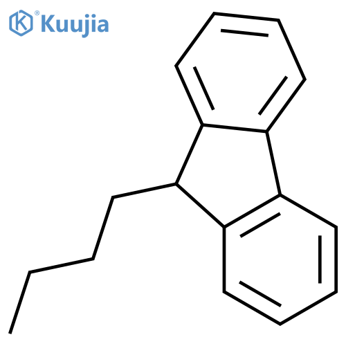 9-N-Butylfluorene structure