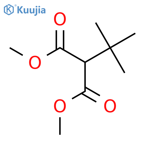 Dimethyl 2-(tert-butyl)malonate structure