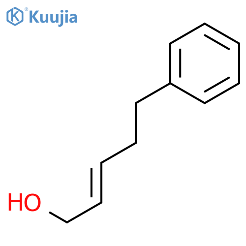5-phenylpent-2-en-1-ol structure