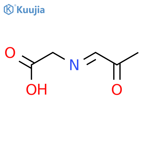 Glycine,N-(2-oxopropylidene)- structure