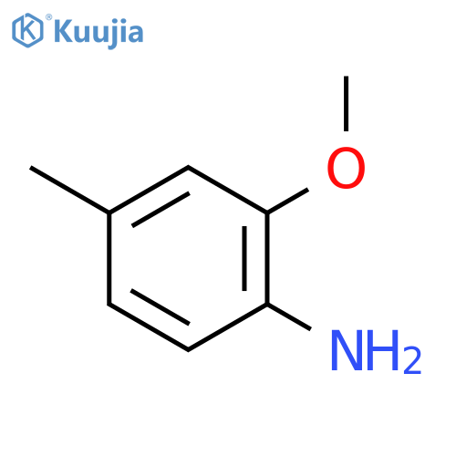 2-Methoxy-4-methylaniline structure