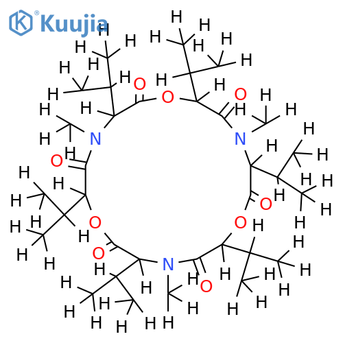 (-)-enniatin B structure