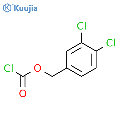 CARBONOCHLORIDIC ACID, (3,4-DICHLOROPHENYL)METHYL ESTER structure